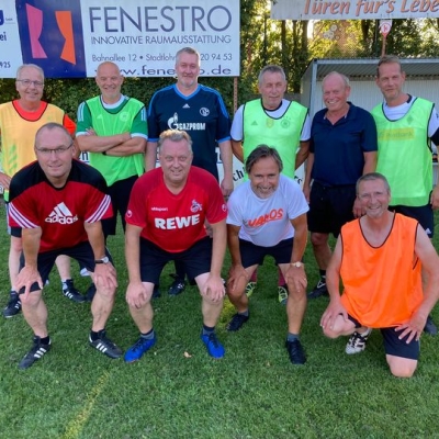 ... und weiter geht‘s mit dem Walking Football